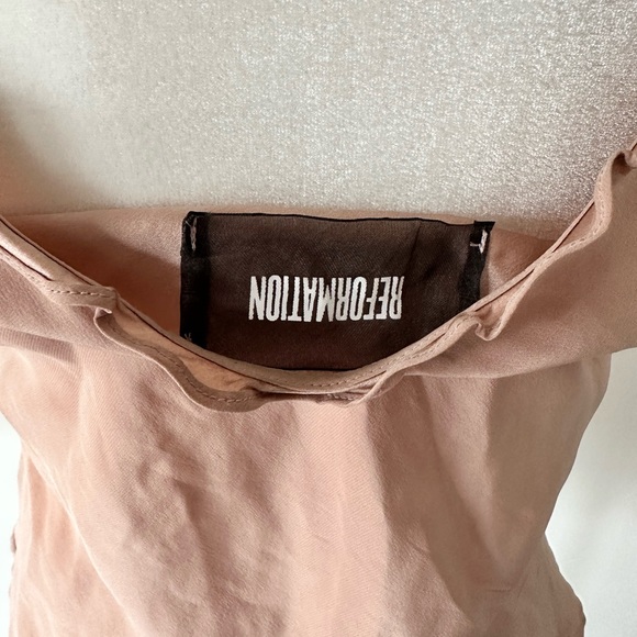 Reformation Pink Silk Camisole - Picture 5 of 6
